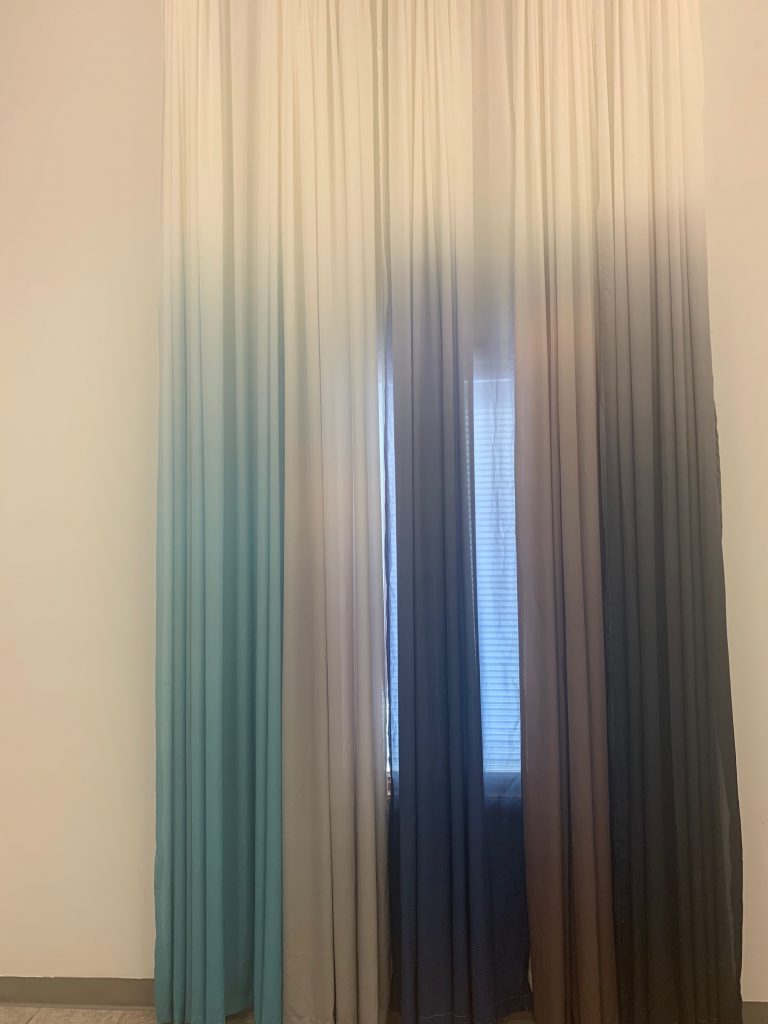 Ombre Sheer Curtains drapes extra long 1020 ft for high